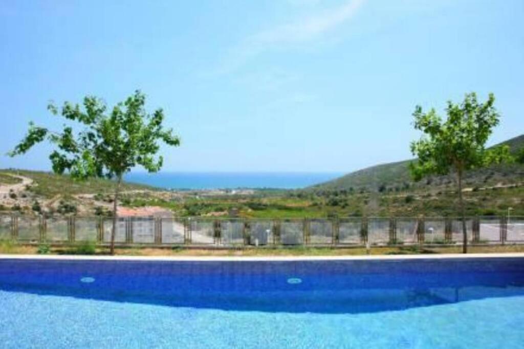 El Mirador: Gran Duplex, Mar, Montana, Piscina Infinita, Relax Villa Peñíscola Exteriör bild